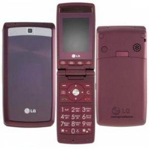 LG KF300 Wine Red